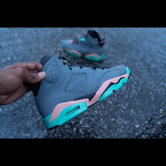 Custom Jordan 6s “After The Storm” by SJRcustoms - Picture 4 of 7